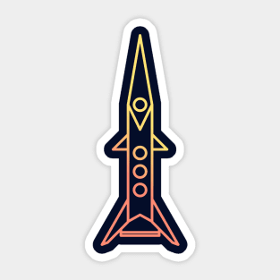 Rocket Sticker